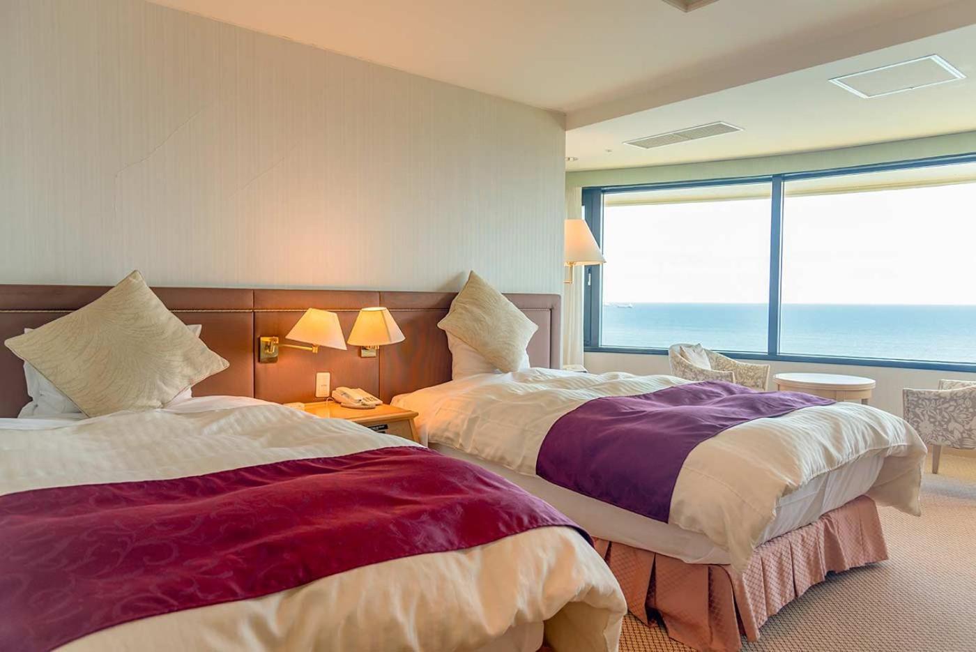 Onahama Ocean Hotel & Golf Club إيواكي المظهر الخارجي الصورة