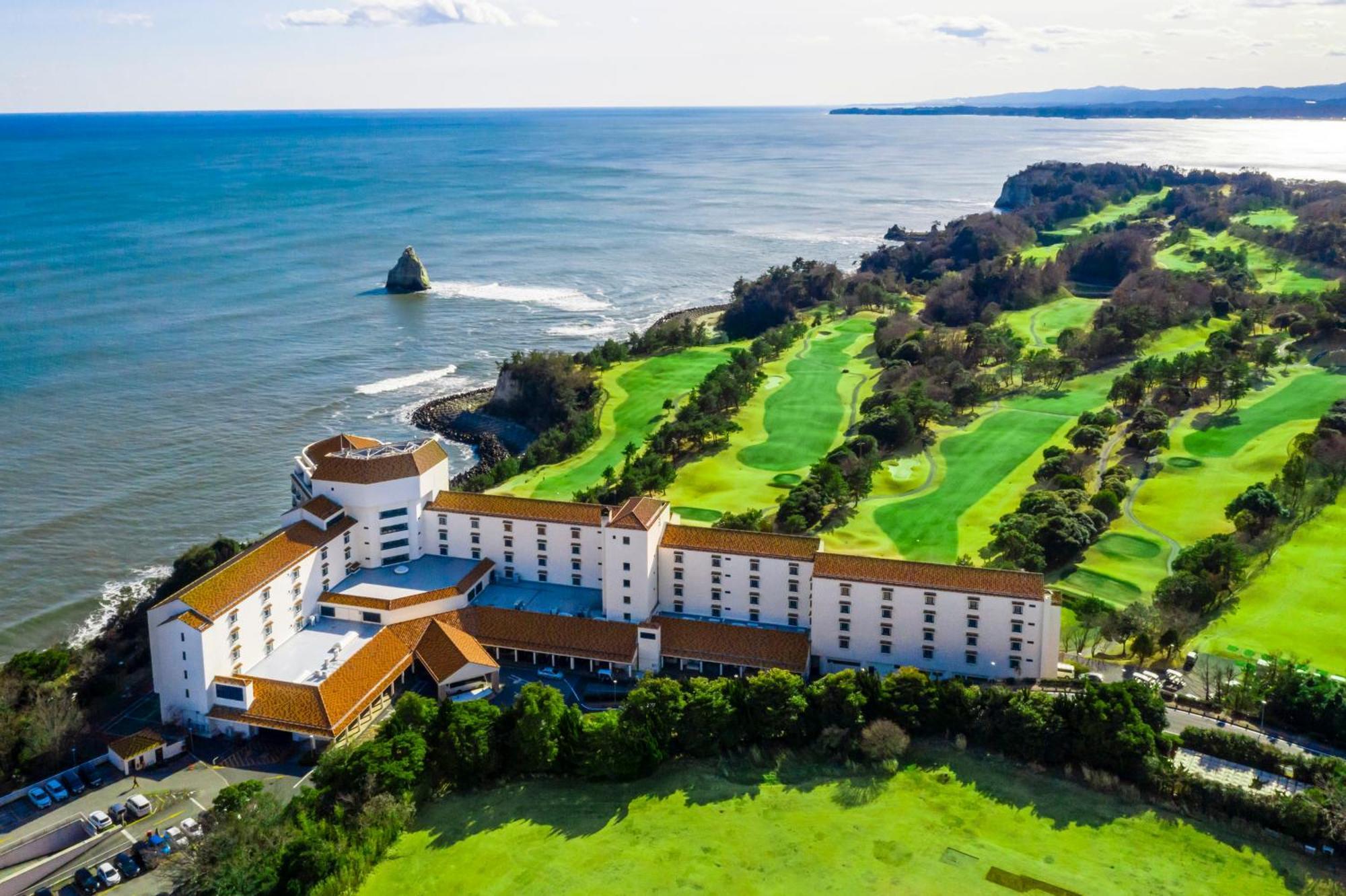 Onahama Ocean Hotel & Golf Club إيواكي المظهر الخارجي الصورة